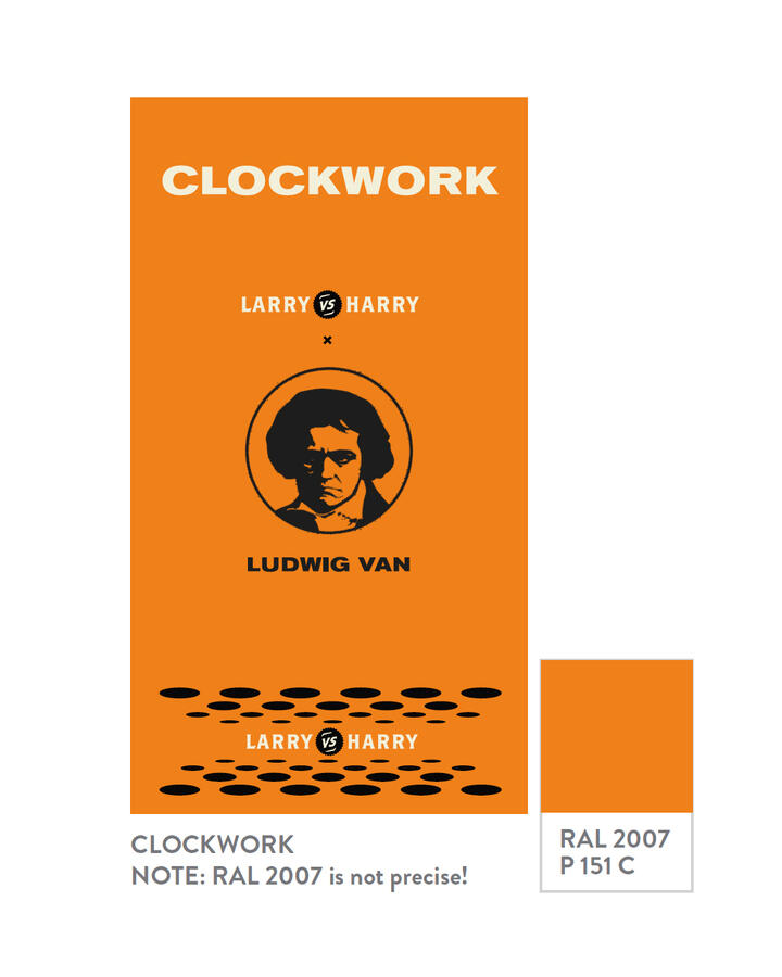 Color RAL Clockwork Color RAL Clockwork